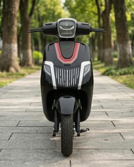 GreenO King NX Electric Scooter — front view